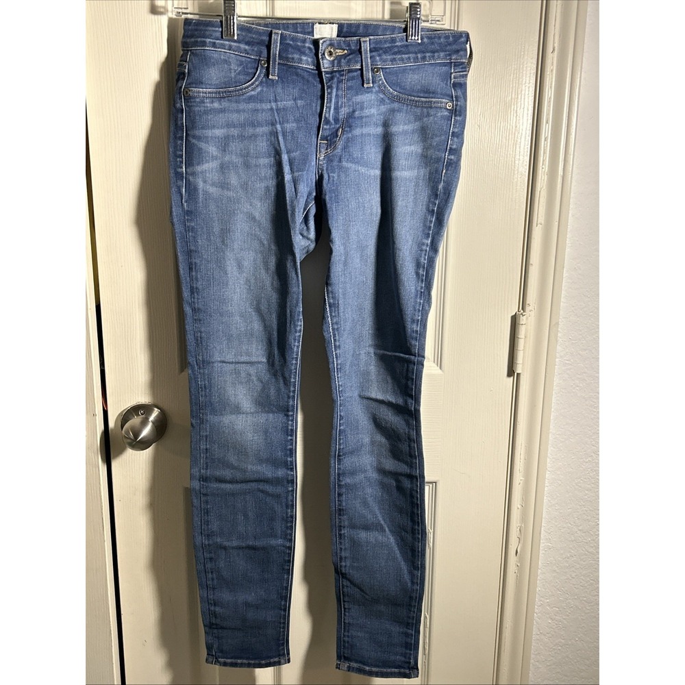 Rich & Skinny Womens Size 27 Pockets Super Skinny Denim Blue Jeans